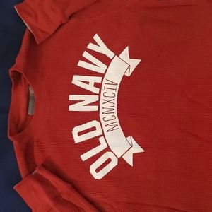 🥨2 for$20 Old Navy Mens Large Waffle Knit Thermal Long Sleeve Shirt